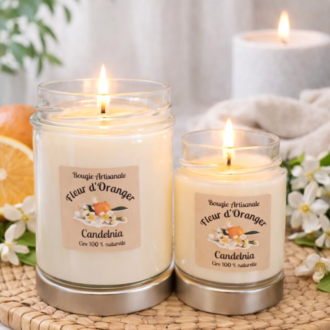 Bougie Fleur d'oranger