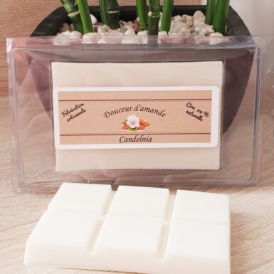 Fondant tablette naturel et artisanal parfum amande