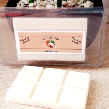 Fondant tablette naturel et artisanal parfum coco