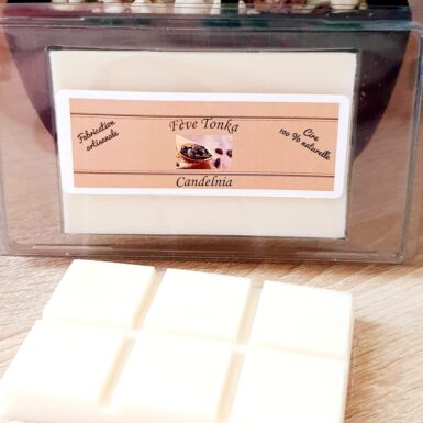 Fondant tablette naturel et artisanal parfum feve tonka