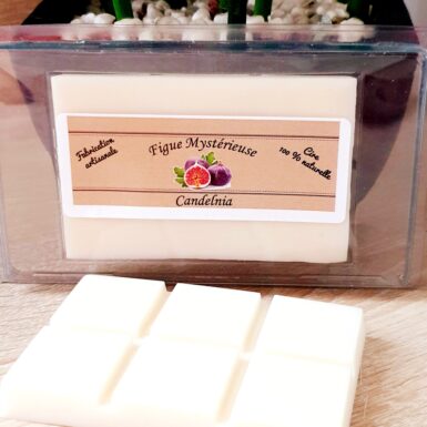 Fondant tablette naturel et artisanal parfum figue mysterieuse