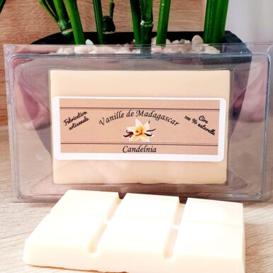 Fondant tablette naturel et artisanal parfum vanille
