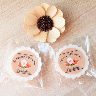 Fondant tablette naturel et artisanal parfum amande