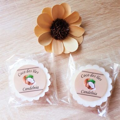 Fondant tablette naturel et artisanal parfum coco