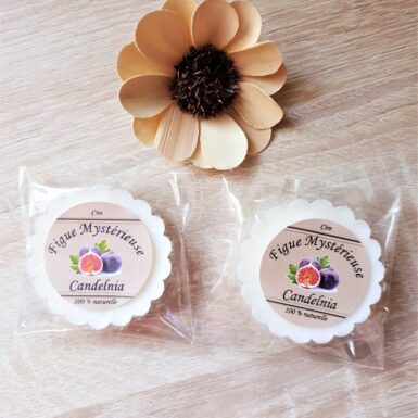 Fondant tablette naturel et artisanal parfum figue mysterieuse