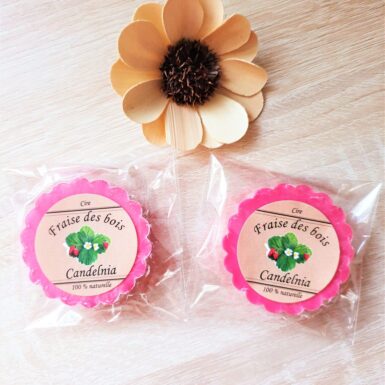 Fondant naturel et artisanal parfum fraise des bois