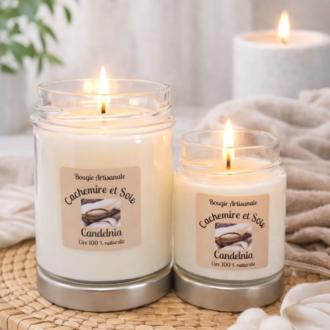 Bougie Cachemire et soie