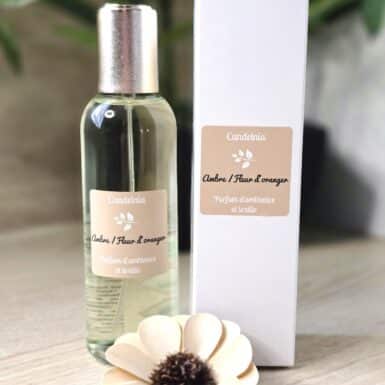 Parfum d'ambiance Ambre et Fleur d'oranger